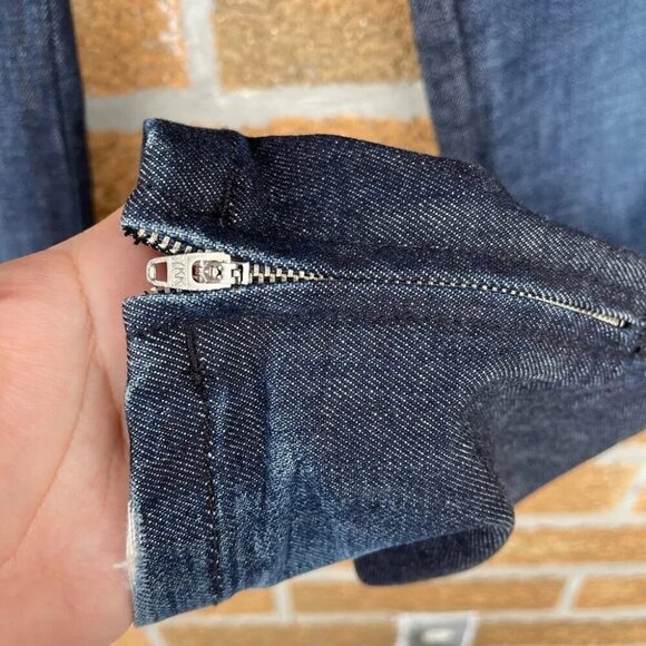 KSubi Supper Skinny ZIP Jeans Dark Indigo wash 24 - Picture 4 of 13